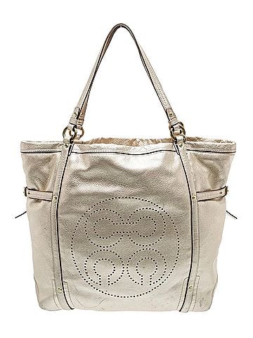 Coach Leather Tote (view 1)