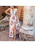 Lulus 100% Polyester Floral Pink Green Cocktail Dress Size S - photo 12
