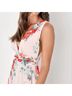 Lulus 100% Polyester Floral Pink Green Cocktail Dress Size S - photo 4