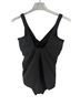 Miraclesuit Polka Dots Black White One Piece Swimsuit Size 16 - photo 2