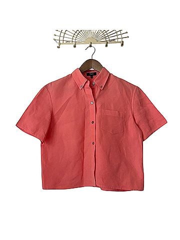 Theory Short Sleeve Button-Down Shirt (view 1)
