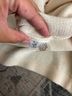 St. John Ivory Cardigan Size S - photo 5