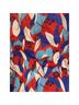 UNTUCKit Floral Red White Blue Casual Dress Size 6 - photo 4
