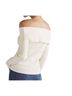 Anthropologie Solid Ivory Casual Sweaters Size M - photo 2