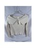 Anthropologie Solid Ivory Casual Sweaters Size M - photo 4