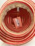 Cult Gaia 100% Straw Stripes Red Tan Hat One size - photo 4