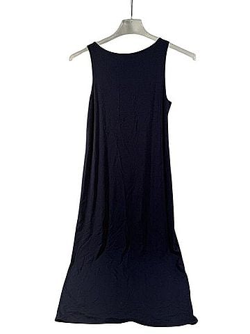 Eileen Fisher Soft V-Neck Midi Dress Casual Dress (view 2)