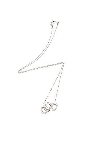 Tiffany & Co. Tiffany &amp; Co. Sterling Silver Triple Open Heart Necklace (view 1)