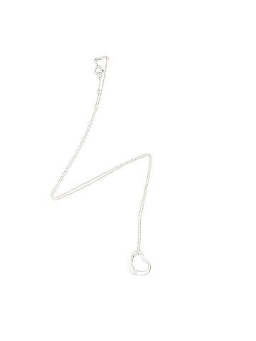 Tiffany & Co. Tiffany &amp; Co. Elsa Peretti Sterling Silver Open Heart 16mm Necklace (view 1)