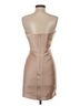 BCBGMAXAZRIA Solid Tan Gold Cocktail Dress Size 4 - photo 2