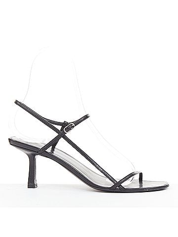 The Row The Row Bare minimalist slim straps spool heel sandals (view 1)
