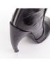 Givenchy 100% Leather Black Givenchy curved horn heel black ankle boots Size EU 40 - photo 6