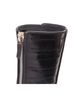 Givenchy 100% Leather Black Givenchy curved horn heel black ankle boots Size EU 40 - photo 7