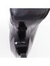 Givenchy 100% Leather Black Givenchy curved horn heel black ankle boots Size EU 40 - photo 8