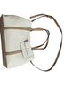 Guess Print White Leather Tote One size - photo 1