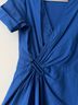 A.L.C. Blue Cocktail Dress Size 4 - photo 3