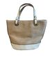 Nanette Lepore Tan White Leather Shoulder Bag One size - photo 2