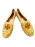 Tory Burch Solid Yellow Ivory Flats Size 11 - photo 1