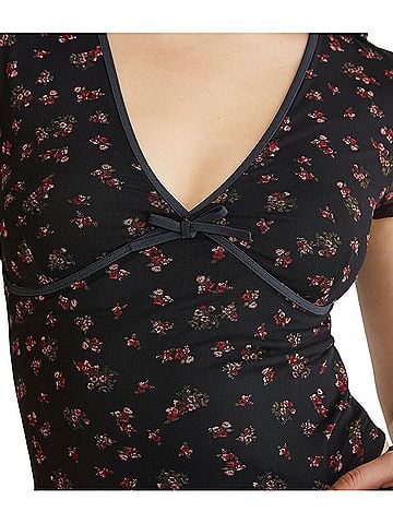 Aeropostale Short Sleeve Blouse (view 1)