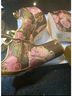 Azalea Wang Floral Multi Color Gold Pink Heels Size 11 - photo 3