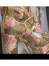 Azalea Wang Floral Multi Color Gold Pink Heels Size 11 - photo 9