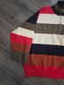 Free People Stripes Red Brown Gray Ivory Blue Jacket Size M - photo 4