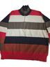 Free People Stripes Red Brown Gray Ivory Blue Jacket Size M - photo 2