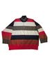 Free People Stripes Red Brown Gray Ivory Blue Jacket Size M - photo 1