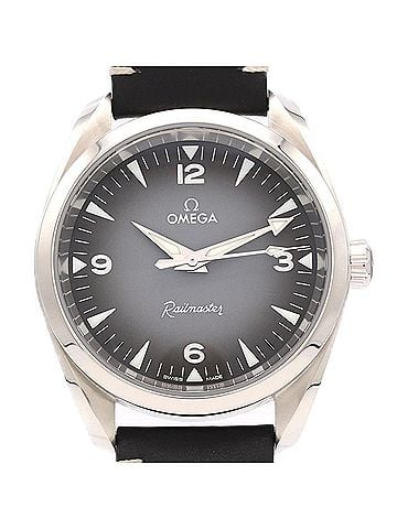 Omega Omega Railmaster 235.12.38.20.06.001 Stainless Steel Automatic Watch (view 1)