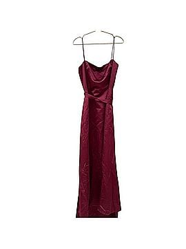 vera wang cocktail dress Long This lustrous satin gown boasts sleek waist cut Vera Wang Cocktail Dresses