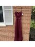 Vera Wang 100% Polyester 100% Acetate Solid Red Cocktail Dress Size 12 - photo 5