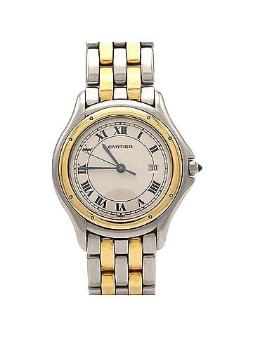 Cartier Cartier Panthère Cougar LM 2ROW W35006B6 SSxYG Quartz Watch (view 1)