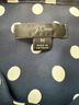 J.Crew 100% Polyester Polka Dots Blue White Sleeveless Top Size M - photo 3