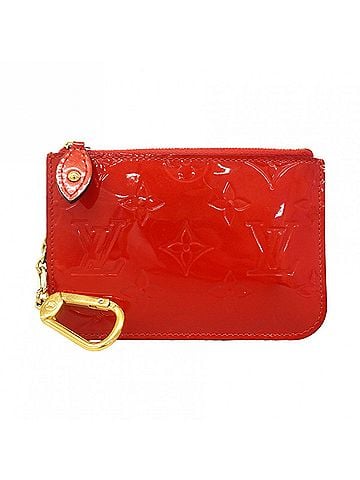 Louis Vuitton Louis Vuitton Vernis Pochette Clé M90214 Cerise Women's Wallet/Coin Case P3279871 (view 1)
