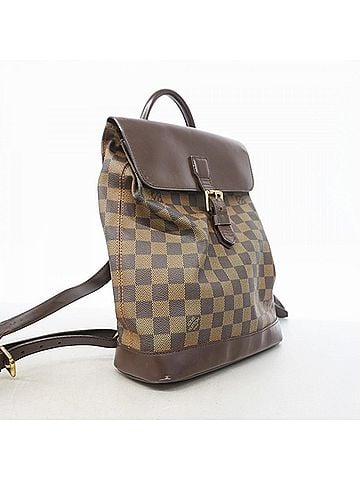 Louis Vuitton Louis Vuitton Damier Soho Backpack N51132 Ebene Women's P3266378 (view 2)