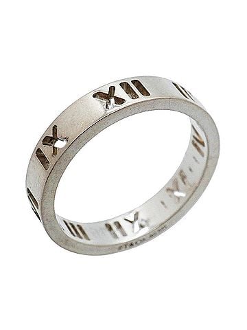 Tiffany & Co. Tiffany &amp; Co. Atlas Ring, Sterling Silver 925, Women's (view 1)