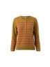 Lilla P Stripes Brown Pink Pullover Sweater Size M - photo 1