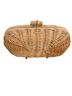 J. McLaughlin 100% Raffia Tan Clutch One size - photo 1
