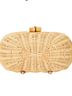 J. McLaughlin 100% Raffia Tan Clutch One size - photo 7
