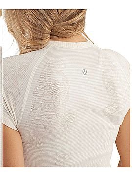 Lululemon Athletica Swiftly Tech Lace
Polar Cream Short Sleeve Top (view 2)