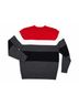 U.S. Polo Assn. 100% Acrylic Stripes Red White Gray Black Pullover Sweater Size M - photo 5