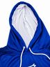 Majestic 100% Polyester Graphic Blue Jacket Size 4X (tall) - photo 4