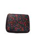 Coach 100% Coated Canvas Floral Black Red Makeup Bag One size - photo 1