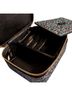 Coach 100% Coated Canvas Floral Black Red Makeup Bag One size - photo 2