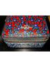 Coach 100% Coated Canvas Floral Black Red Makeup Bag One size - photo 4