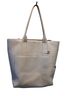 Dagne Dover 100% Leather Gray Ivory Leather Tote One size - photo 1