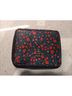 Coach 100% Coated Canvas Floral Black Red Makeup Bag One size - photo 5