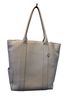 Dagne Dover 100% Leather Gray Ivory Leather Tote One size - photo 2