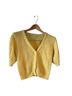 Reformation Yellow Cardigan Size M - photo 6