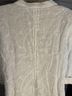 St. Tropez West 100% Linen White Button-Down Shirt Size M - photo 8